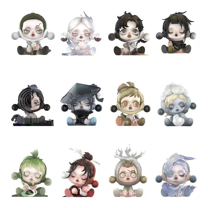 POP MART SKULLPANDA Sp Garden Before The Ink Plum Collection Mystery Boxes