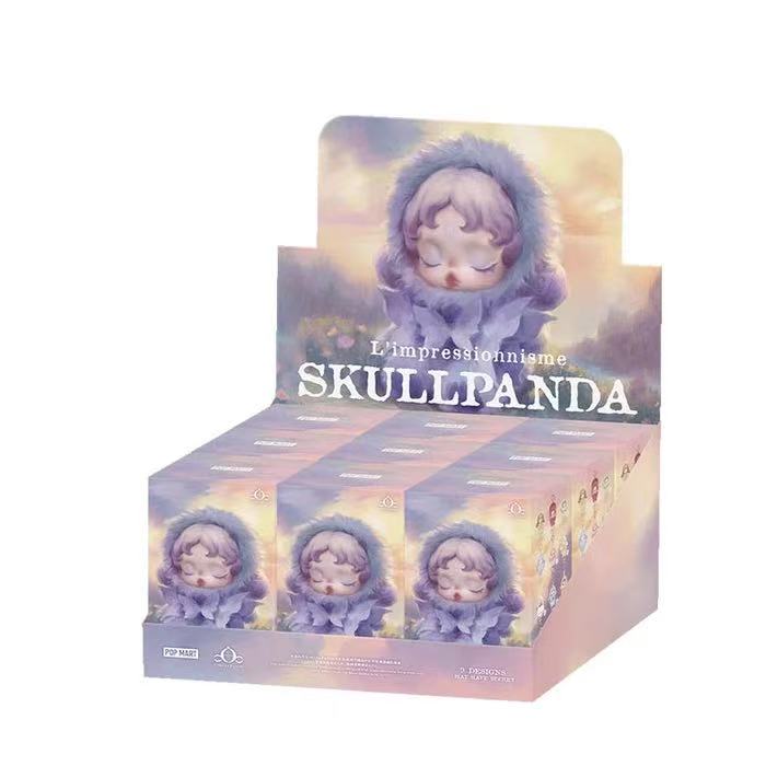 POP MART Skullpanda Light Weaving Garden Collection Plush Doll Pendant Mystery Boxes