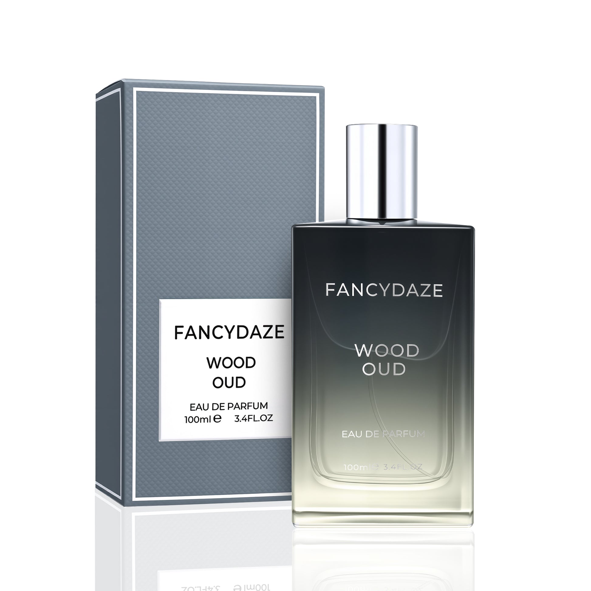 FANCYDAZE Woody OUD perfume bottle with packaging