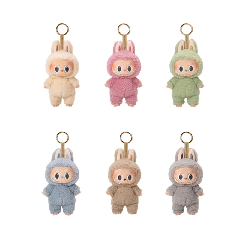 POP MART Labubu The Monsters Exciting Macaron Vinyl Plush Pendant